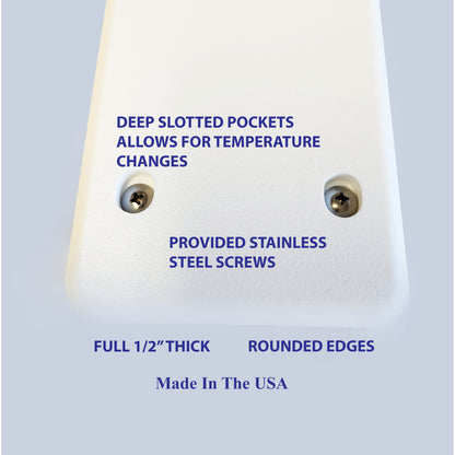 Surfix Wide Trailer Bunk Glides